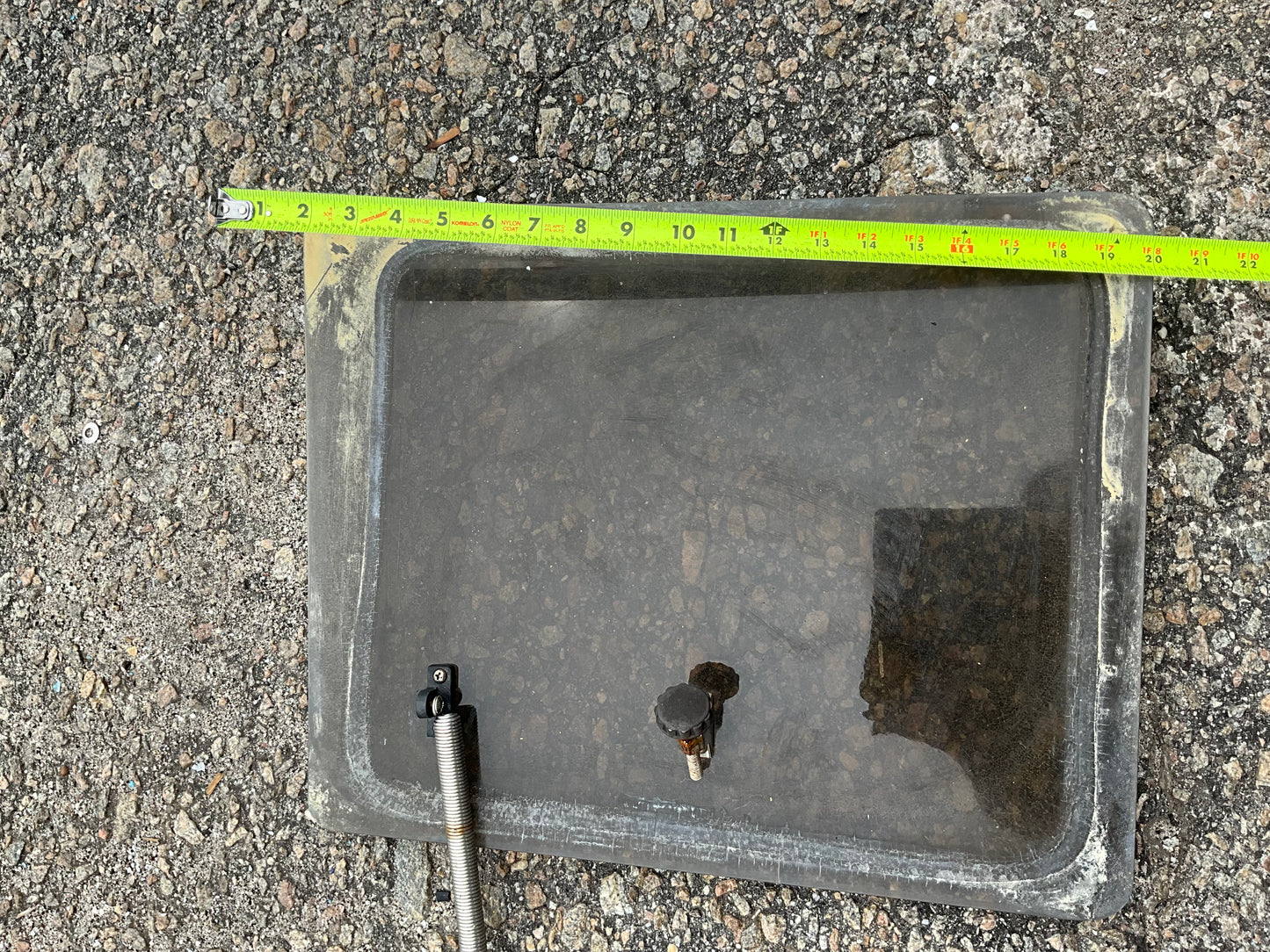 Tiara Yacht 3100 Open 1982 Stern Port Galley Overhead Escape Hatch