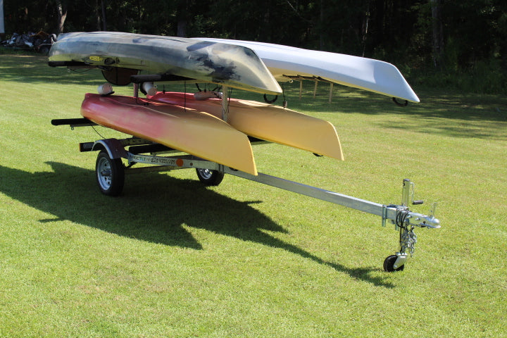 Magic Tilt Quad Kayak Series Trailer Galvanized KA0020