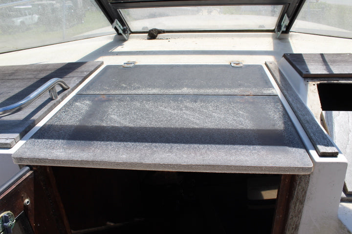 Tiara Yacht 3100 Open 1982 Exterior Cabin Entry Foldable Hatch